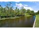 Waterfront view of community pond and natural habitat, accessible by community walking paths at 1155 Dora Parc Ln, Mount Dora, FL 32757