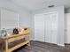 Office space featuring a work desk and a closet with louvred doors at 2216 River Ridge Rd, Deland, FL 32720