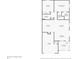 Layout featuring bedrooms, bathrooms, kitchen, living, dining rooms, garage, pantry, entry, and front porch at 2457 Upton St, The Villages, FL 32163