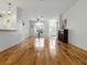 Spacious living room with fireplace, open layout, and lots of light at 3001 Lake Huron Ln, Tavares, FL 32778
