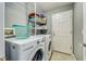 Laundry room features new appliances and plenty of room for storage at 310 Ballyshannon Dr, Davenport, FL 33897