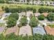 Aerial view of houses near a golf course at 4314 Arlington Ridge Blvd, Leesburg, FL 34748
