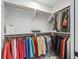 Well-organized walk-in closet offering plenty of hanging and shelf space for optimal storage at 563 Dowling Cir, Lady Lake, FL 32159