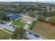 Overhead image of a suburban house showing its location, yard, and neighborhood at 847 Cumberland Cir, Minneola, FL 34715