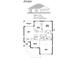 Detailed floor plan showcases layout of home, including bedrooms, kitchen, and garage at 8601 Se 133Rd St, Summerfield, FL 34491