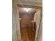 Spacious walk-in closet with shelves and laminate wood flooring at 1005 Matthew Ave, Lady Lake, FL 32159
