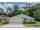Charming single-story home with a two-car garage and well-maintained landscaping at 179 Birchmont Dr, Deland, FL 32724