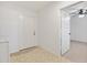 Entryway with tile flooring and a ceiling fan in the adjacent room at 2845 County Road 523, Wildwood, FL 34785