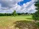 Expansive grassy land with mature trees and a few homes in the distance at 37149 Grays Airport, Lady Lake, FL 32159