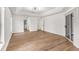 Large and bright bedroom area with modern lighting and wood flooring at 39634 Harbor Hills Blvd, Lady Lake, FL 32159