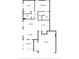 Floor plan for house with measurements and labels at 3984 Kanawha Pl, The Villages, FL 32163