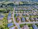 Desirable community with many homes, lush landscaping, and convenient street access at 4976 Sandpiper Dr, Oxford, FL 34484