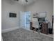 This office has a desk, computer, and a view into the living room at 4976 Sandpiper Dr, Oxford, FL 34484