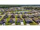 Bird's eye view displays the property's location within a thriving residential community at 1627 Mclucas Ln, The Villages, FL 34762