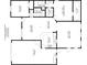 Detailed floor plan showcases the layout of the home, including room dimensions at 1701 Lakewood Dr, The Villages, FL 32162