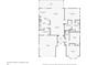 Detailed floor plan showing layout of rooms, including living spaces, bedrooms, and garage at 17108 Se 76Th Creekside Cir, The Villages, FL 32162