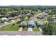 Aerial view of a well-maintained community featuring green lawns and mature trees, ideal for peaceful living at 32335 Oak Park Dr, Leesburg, FL 34748