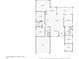 Schematic of a home, showing the layout of rooms and square footage at 4581 Shenandoah River Trl, Leesburg, FL 34748