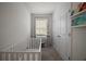 The room has a crib, desk, and closet, making it a functional and stylish space at 5333 Loblolly Ln, Wildwood, FL 34785