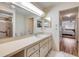 Spacious bathroom with ample vanity space and separate shower area at 8712 Sw 92Nd Pl # D, Ocala, FL 34481