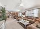Spacious living area connecting the kitchen and living room, ideal for entertaining at 1713 Jadestone Ter, The Villages, FL 32162