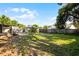 Picture of a large fenced-in backyard with beautiful shade trees and plenty of room to roam at 2711 Bayview Dr, Eustis, FL 32726