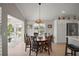 Dining room with table at 3411 Eisenhower Way, The Villages, FL 32163