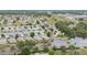Elevated aerial shot capturing a residential neighborhood near commercial and golf areas at 8608 Se 141St Street Rd, Summerfield, FL 34491