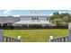 Spacious backyard with black fence offers privacy and room to roam at 1539 Osprey View Dr, Apopka, FL 32703