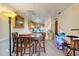Functional dining space with a table and chairs, connecting to the kitchen, and potential for gatherings at 10301 Us Highway 27 # 187, Clermont, FL 34711