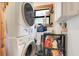 Laundry room with stacked washer and dryer at 10301 Us Highway 27 # 187, Clermont, FL 34711
