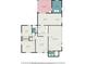 Detailed floor plan showcasing the layout of the home, including room dimensions and features at 121 Mason Park Dr, Daytona Beach, FL 32117