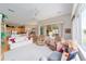 Spacious living area with a view into the kitchen and dining areas at 13165 Se 93Rd Cir, Summerfield, FL 34491