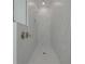 Modern shower with marble-style tiling, chrome fixtures, and a sleek design at 14249 Crest Palm Ave, Windermere, FL 34786