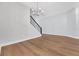 Stylish interior showcasing a staircase with modern chandelier at 14285 Crest Palm Ave, Windermere, FL 34786