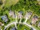 Neighborhood featuring large homes with private pools, and well-manicured lawns at 16951 Florence View Dr, Montverde, FL 34756
