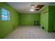 Expansive basement with natural light, tile floor, and ready for customization at 18015 Palm St, Umatilla, FL 32784