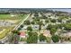 Scenic aerial view of the neighborhood with lush trees and well-maintained homes at 2024 Meadowside Dr, Eustis, FL 32726