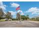 This community gathering place features a golf course and an American flag at 33417 Pennbrooke Pkwy, Leesburg, FL 34748