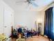 View of bedroom with hardwood floors and window at 6710 Winkles St, Coleman, FL 33521