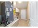 Utility room with a new A/C system and extra storage space at 997 Nash Loop, The Villages, FL 32162