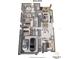 Detailed floor plan showcasing the layout of the Solara home, including bedrooms, living spaces, and a two-car garage at 1191 Stratton Ave, Groveland, FL 34736