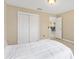 Bedroom with large closet at 1514 Vandam St, The Villages, FL 32162