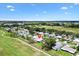 Wide aerial view of home and community featuring golf course at 1726 W Schwartz Blvd, Lady Lake, FL 32159