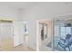 Hallway with views to the sunroom, closet, and other rooms at 1963 Ladyfish Ave, The Villages, FL 32162