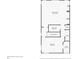 Detailed second floor plan showcasing the layout of the home with labeled rooms and dimensions at 21206 Canoe Pass St, Clermont, FL 34715