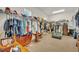 Walk-in closet featuring ample storage, shelving, and clothing racks at 2666 Meadowedge Loop, St Cloud, FL 34772
