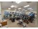 Well-equipped gym featuring treadmills, elliptical machines, and stationary bikes at 27018 Nature View St, Leesburg, FL 34748