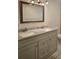 Bathroom with a double sink vanity with granite countertops at 365 Fletcher Ave, Daytona Beach, FL 32114