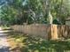 Wood privacy fence surrounding back of property at 365 Fletcher Ave, Daytona Beach, FL 32114